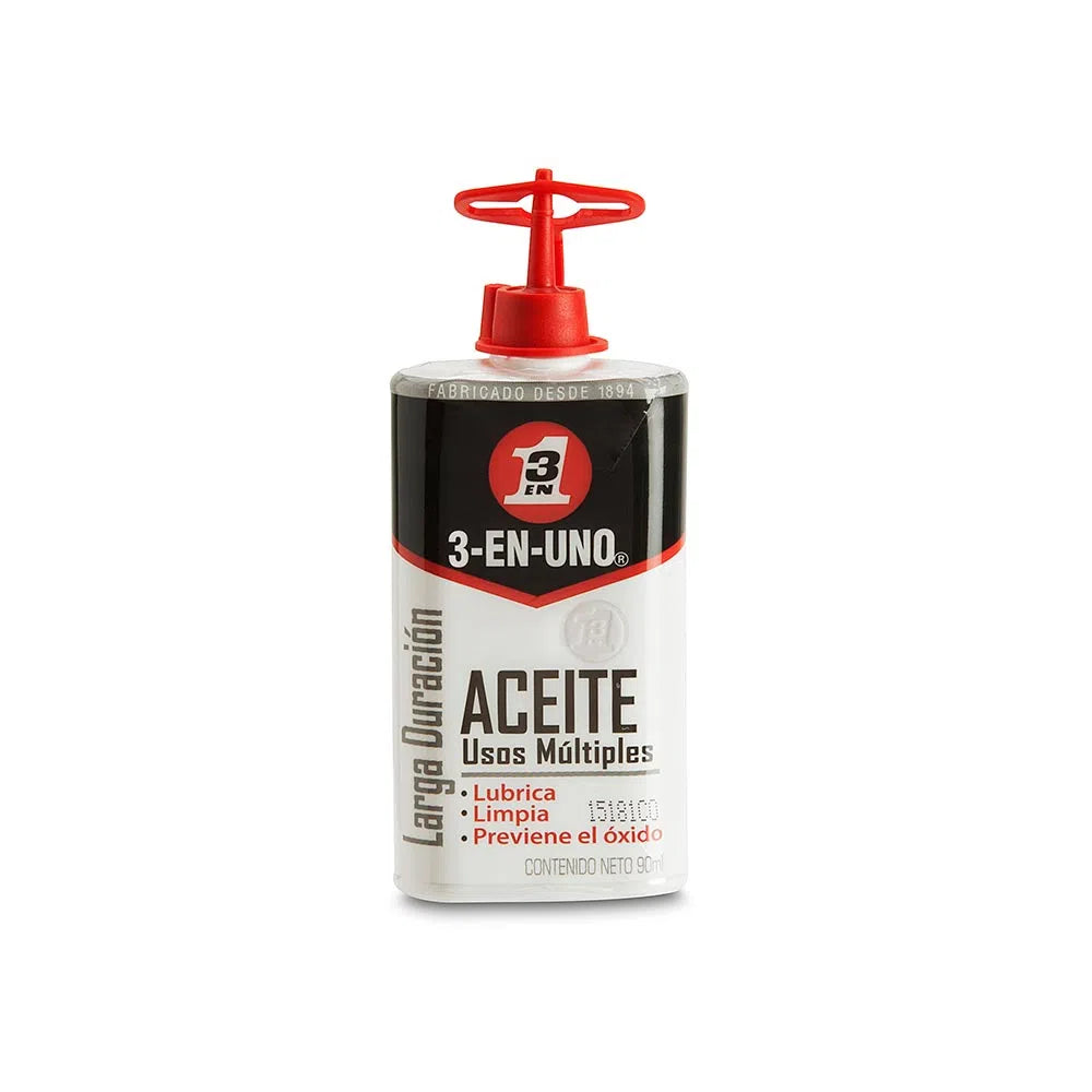 ACEITE LUBRICANTE GRANDE 90 ML 3 EN 1 – Ferropolis