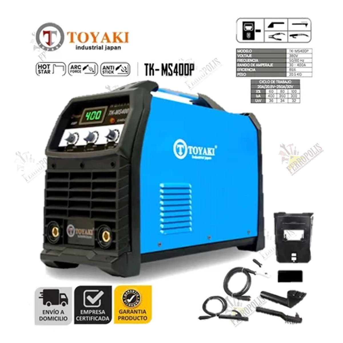 MÁQUINA DE SOLDAR DE PUNTO PROFESIONAL TOYAKI