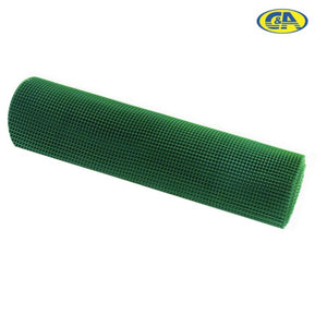 MALLA PLASTIFICADA VERDE 1/2" X 1/2" ( 30 mts ) 24.7 KG