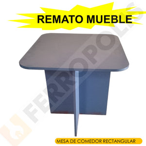 Mueble seminuevo Mesa de comedor rectangular 76 x 76 x 76 cm