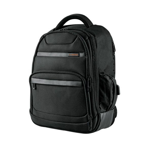 MOCHILA PORTA LAPTOP C/CARGADOR USB  