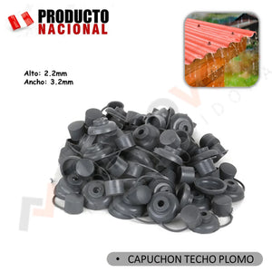 CAPUCHON TECHO "PLOMO" (225GR~100PCS)