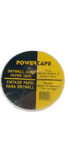 CINTA PAPEL DRYWALL 50MM X 76M "POWER TAPE"