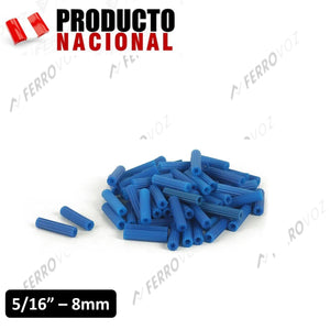 TARUGO PLASTICO AZUL 5/16" (105gr ≈ 100pcs aprox)