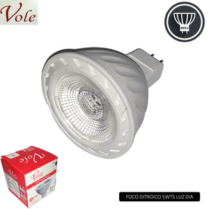 FOCO DITROICO 5W GU53 LUZ DIA "VOLE"