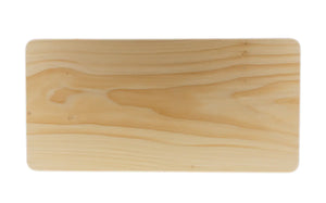 TABLITA MADERA CUADRADA 11cm X 6 cm MEDIANA