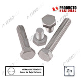 PERNO HEXAGONAL 1/4" x 5" c /t  ( x und )